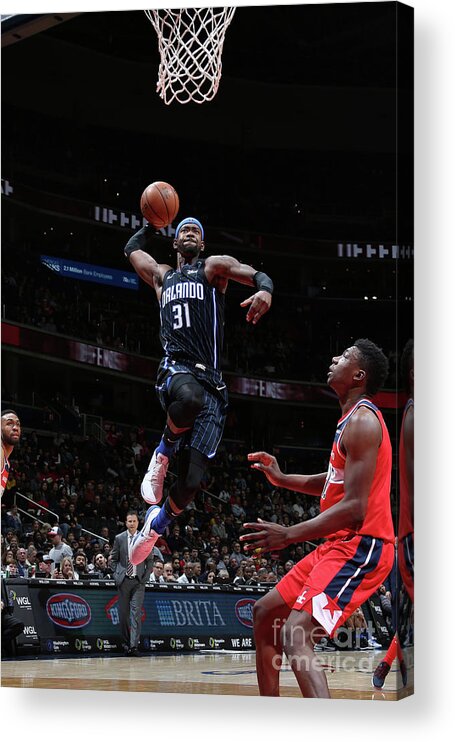 Terrence Ross Acrylic Print featuring the photograph Terrence Ross by Stephen Gosling