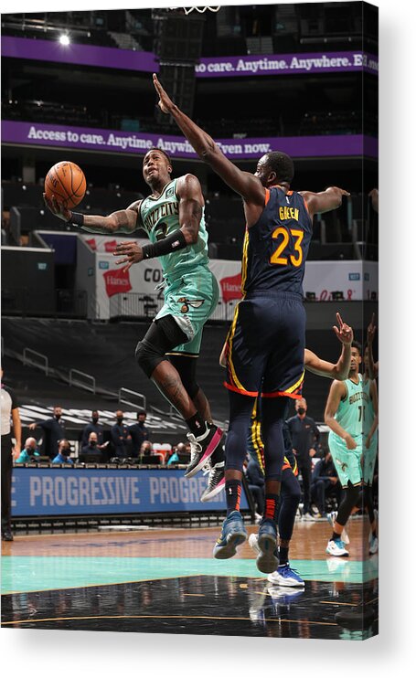 Terry Rozier Acrylic Print featuring the photograph Terry Rozier by Kent Smith