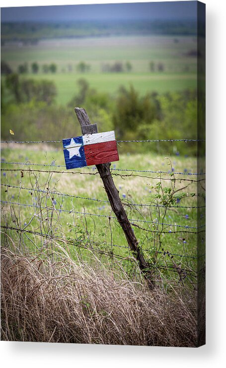 Texas Acrylic Print featuring the photograph Texas Country by Deon Grandon