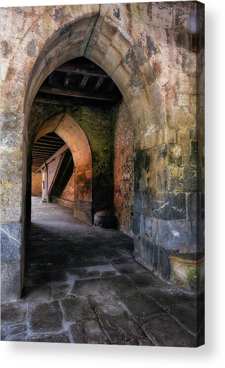 Church Acrylic Print featuring the photograph The church fortress by Micah Offman