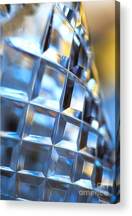 Crystal Vase Acrylic Print featuring the photograph The Crystal Vase by Joy Watson