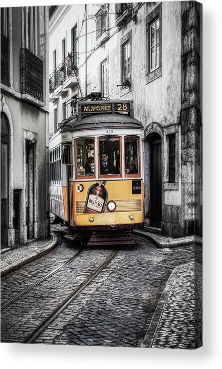 Tram Acrylic Print featuring the photograph The Number 28 by Micah Offman