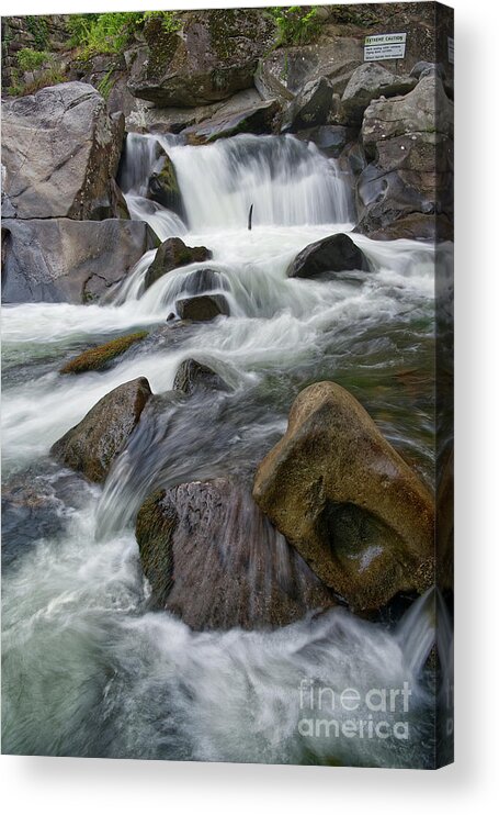 The Sinks Acrylic Print featuring the photograph The Sinks 17 by Phil Perkins