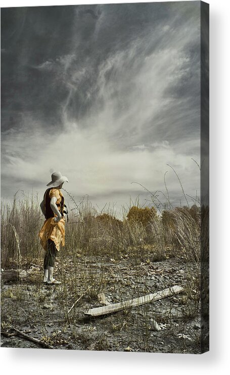 Woman Acrylic Print featuring the photograph The Will To Conquer by Jim Cook