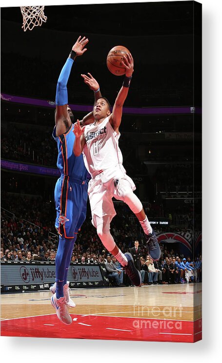 Nba Pro Basketball Acrylic Print featuring the photograph Tim Frazier by Ned Dishman
