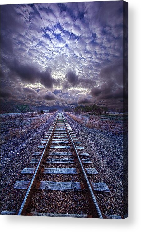 Fineart Acrylic Print featuring the photograph Time After Time by Phil Koch