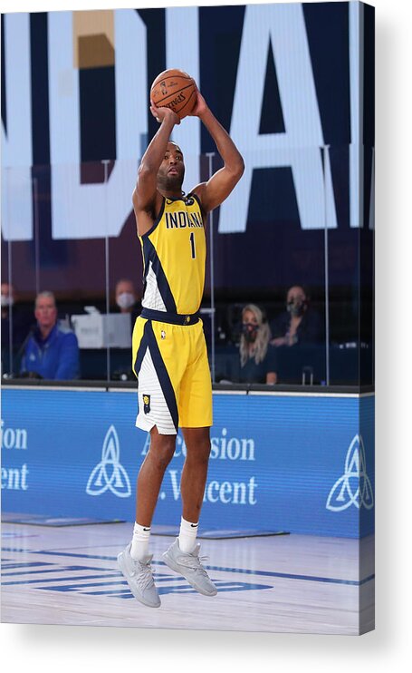 Tj Warren Acrylic Print featuring the photograph T.j. Warren by Joe Murphy