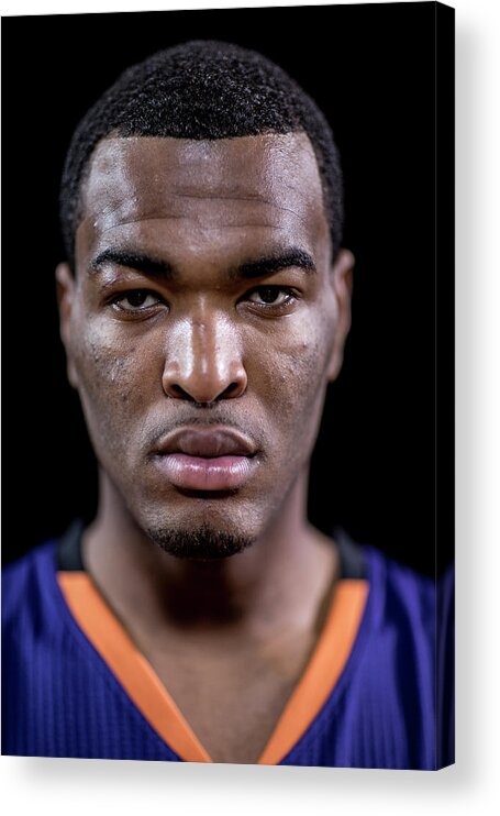 Nba Pro Basketball Acrylic Print featuring the photograph T.j. Warren by Nick Laham