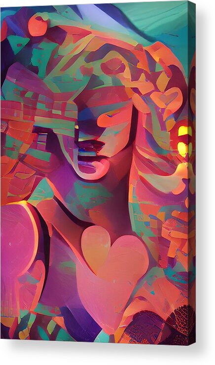  Acrylic Print featuring the digital art Transparent by Rod Turner