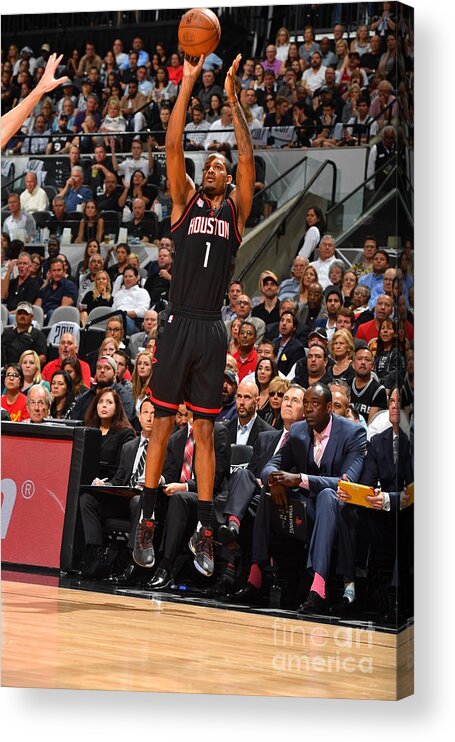 Trevor Ariza Acrylic Print featuring the photograph Trevor Ariza by Jesse D. Garrabrant