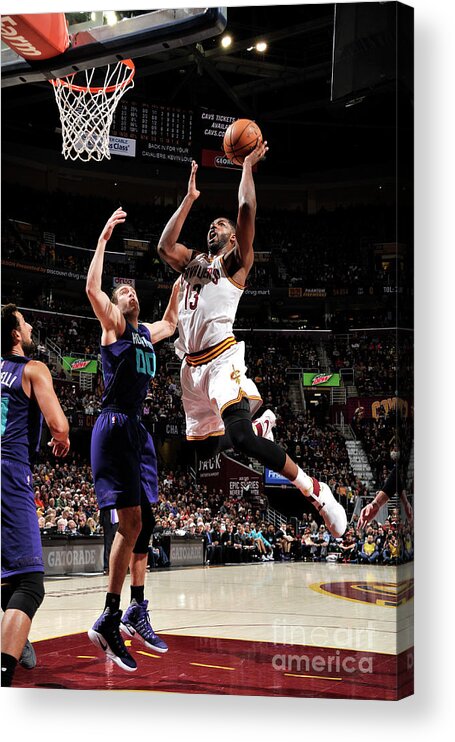 Nba Pro Basketball Acrylic Print featuring the photograph Tristan Thompson by David Liam Kyle
