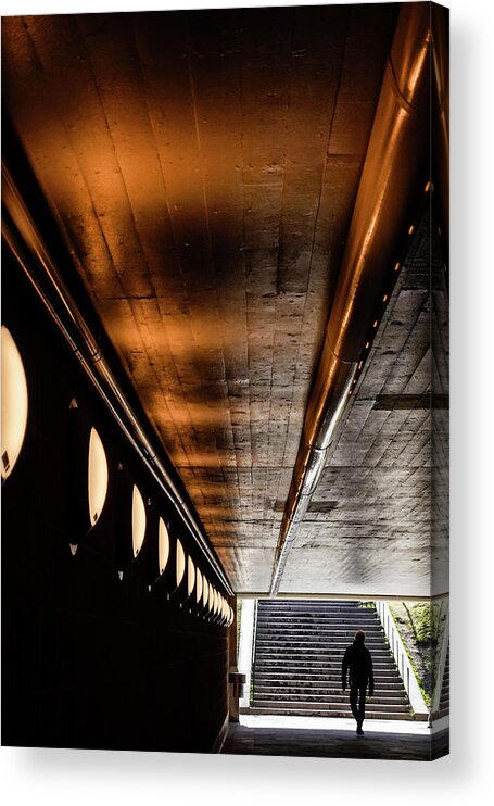 Nordic Acrylic Print featuring the photograph Tunnel by Alexander Farnsworth