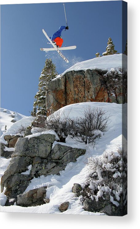 Utah Acrylic Print featuring the photograph Twin Lakes Pass 360X - Big Cottonwood Canyon, Utah by Brett Pelletier