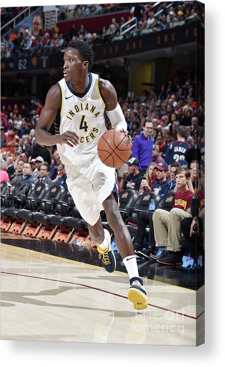 Sport Acrylic Print featuring the photograph Victor Oladipo by David Liam Kyle