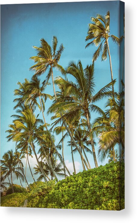 Hawaii Acrylic Print featuring the photograph Wave Bye Bye by Carmen Kern