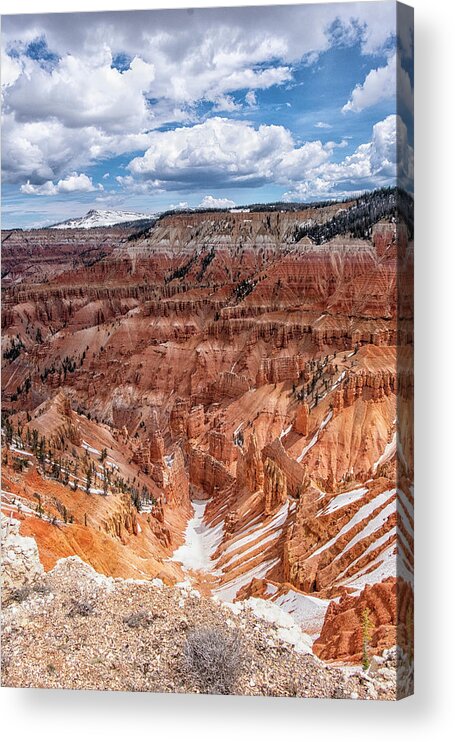 Cedar Breaks National Monument Acrylic Print featuring the photograph Winter's Leftovers I by Phil Marty