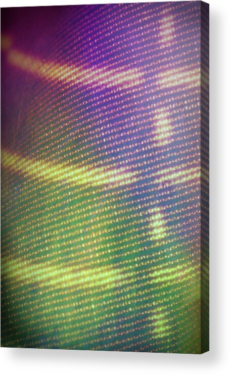 Abstract Acrylic Print featuring the photograph Woven Creativity by Christi Kraft