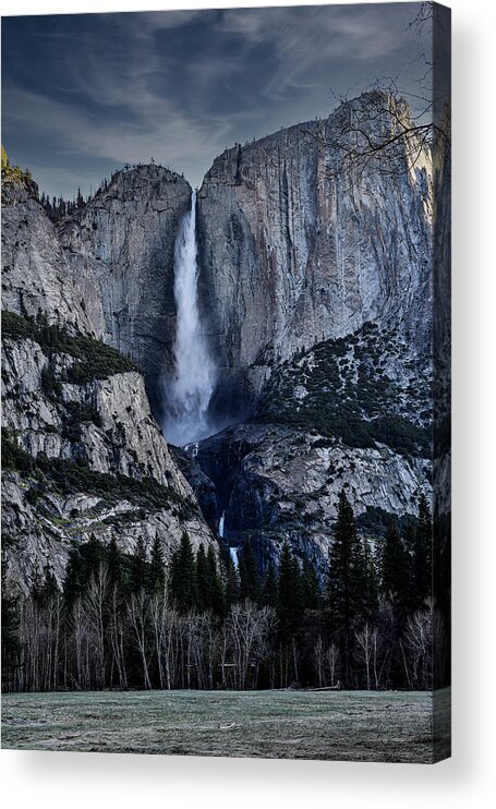 Yosemite Falls Acrylic Print featuring the photograph Yosemite Falls - Yosemite National Park by Amazing Action Photo Video