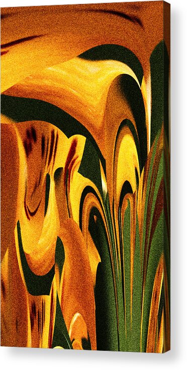 Phone Cover Acrylic Print featuring the photograph Tiger Lily #1 by Betty Depee