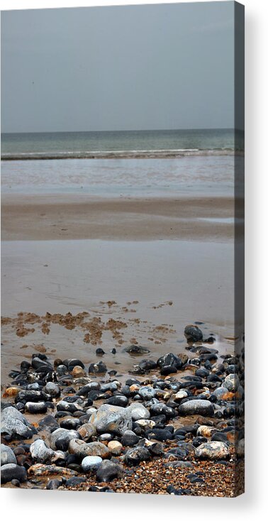 Cromer Acrylic Print featuring the photograph Vertical Beach II by Pedro Fernandez