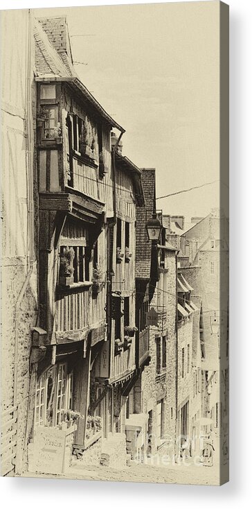 France Acrylic Print featuring the photograph Dinan Antique I by Jack Torcello