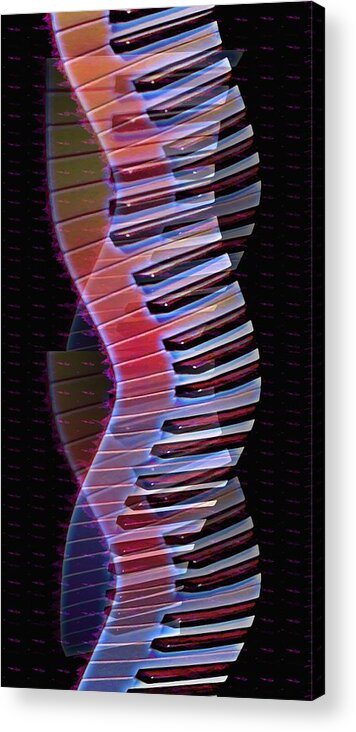 Dna Acrylic Print featuring the photograph Musical DNA by Bill Cannon