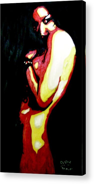  Acrylic Print featuring the painting Untitled 1 2009 by Gustavo Ramirez