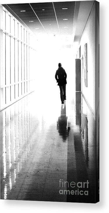 Dipasquale Acrylic Print featuring the photograph Being Alone Doesnt Mean Youre Free by Dana DiPasquale