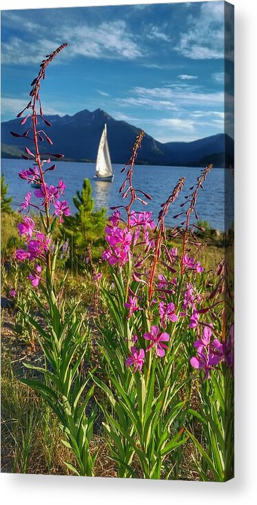 Lake Dillon Acrylic Print featuring the photograph Don't Rush A Good Thing by Fiona Kennard
