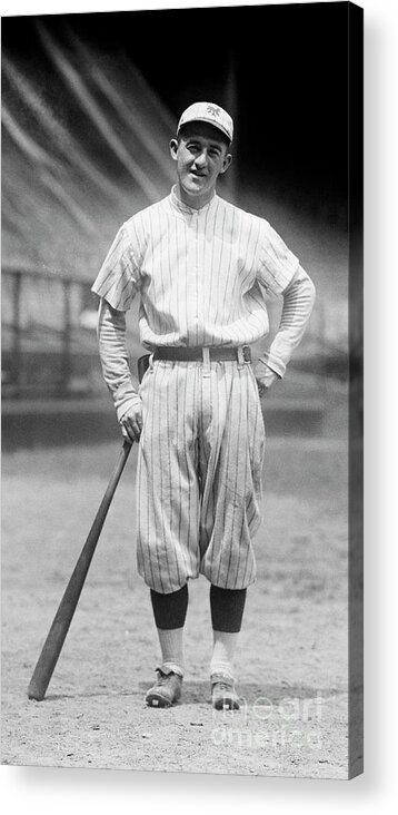 People Acrylic Print featuring the photograph New York Giants Baseball Player Frankie by Bettmann