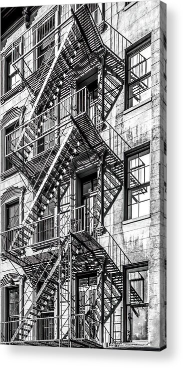 Nyc Acrylic Print featuring the photograph New York Escape by Marcy Wielfaert