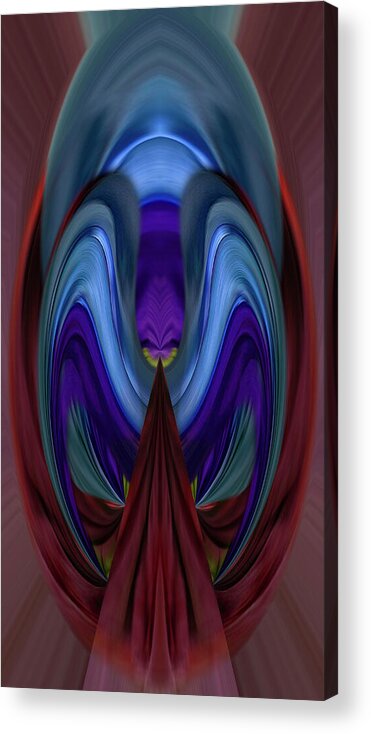 Flower Acrylic Print featuring the photograph Ripples in the Fabric of Time by Wayne King