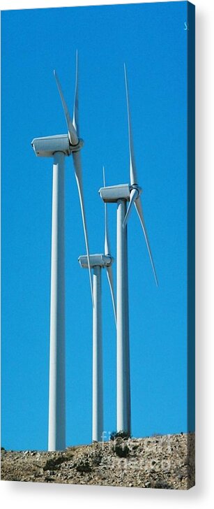 Windmills Acrylic Print featuring the photograph Windmills 7 by Kip Vidrine