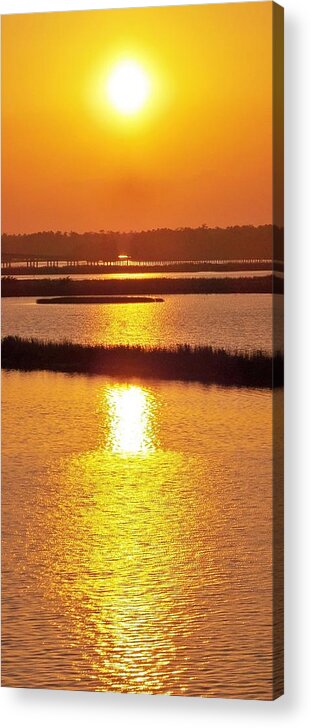Sunset Acrylic Print featuring the photograph Easter Sunset Southwest Louisiana by John Glass