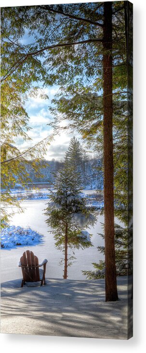 River View Acrylic Print featuring the photograph River View by David Patterson
