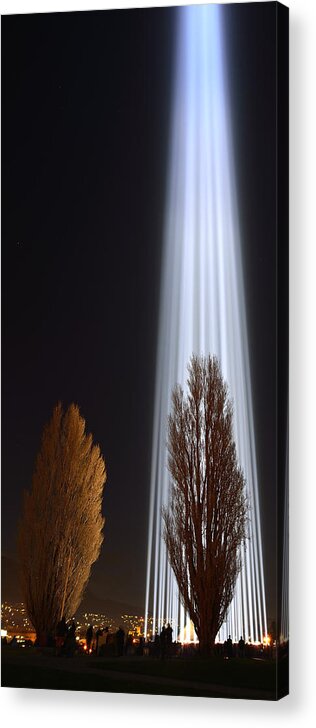 Spectra Acrylic Print featuring the photograph Spectra aka UFO by Anthony Davey