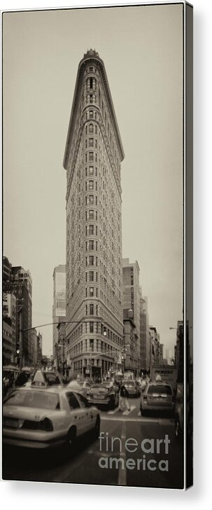 Fuller Building Acrylic Print featuring the photograph Flatiron by RicharD Murphy