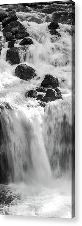 National Parks Acrylic Print featuring the photograph Firehole River And Waterfalls In Yellowstone Wyoming #1 by Alex Grichenko