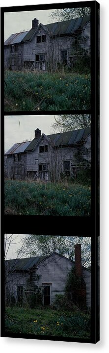 Home Place Acrylic Print featuring the photograph Home place in spring by George Ferrell