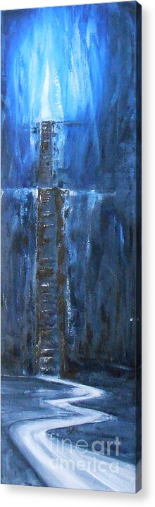 Inspiration Acrylic Print featuring the painting Destiny by Jane See