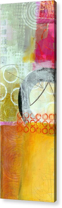 Vertical Acrylic Print featuring the painting Vertical 4 by Jane Davies