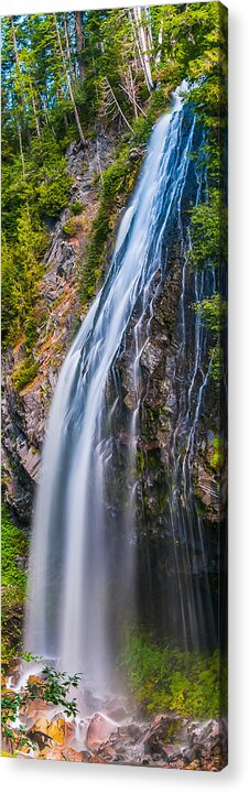 Waterfall Acrylic Print featuring the photograph Waterfall 3 by Chris McKenna