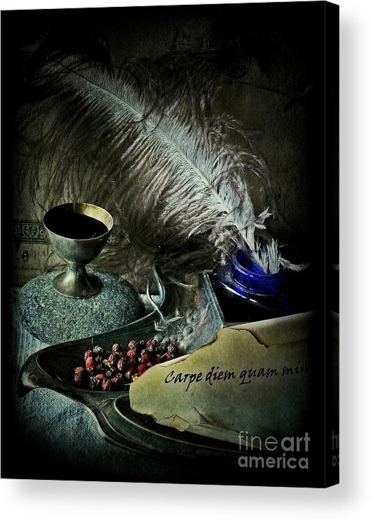 Carpe Diem Acrylic Print featuring the photograph Carpe Diem #2 by Binka Kirova