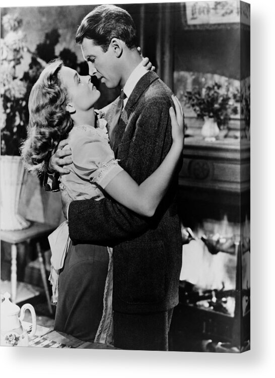 It's A Wonderful Life Acrylic Print featuring the photograph It's a Wonderful Life #1 by Silver Screen