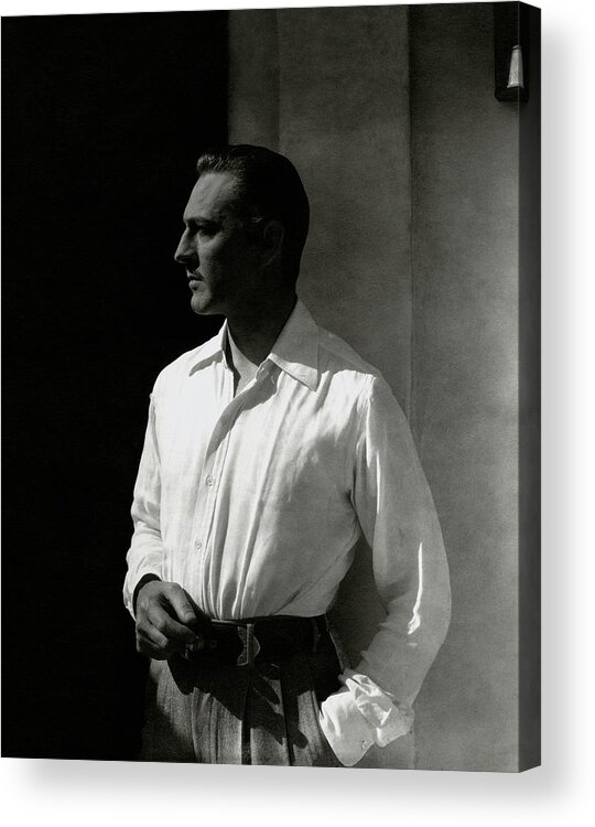 Actor Acrylic Print featuring the photograph Portrait Of John Barrymore by Edward Steichen