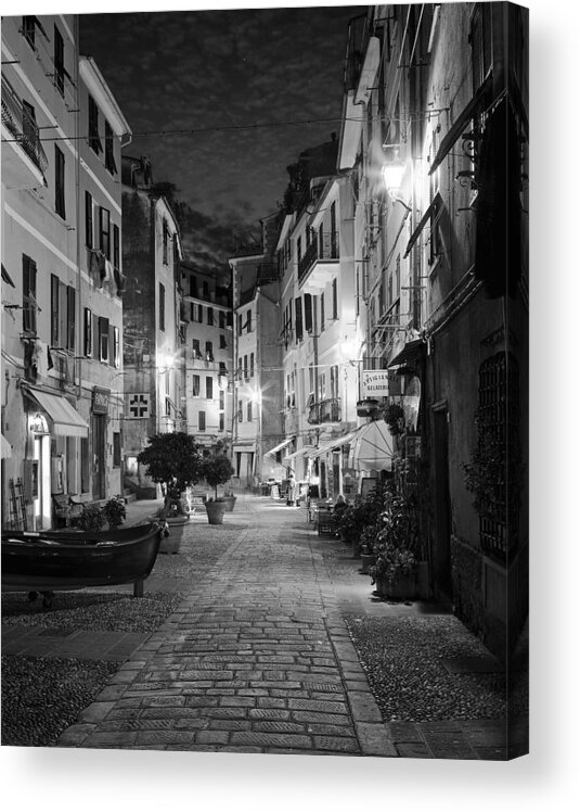 Vernazza Acrylic Print featuring the photograph Vernazza Italy by Carl Amoth