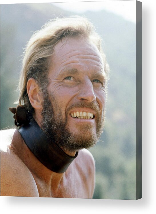 Planet Of The Apes Acrylic Print featuring the photograph Charlton Heston in Planet of the Apes #16 by Silver Screen