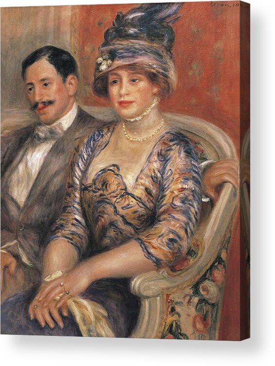 Vertical Acrylic Print featuring the photograph Renoir, Pierre-auguste 1841-1919 #17 by Everett