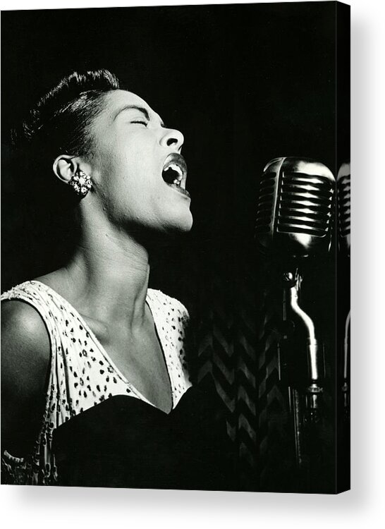 classic Acrylic Print featuring the photograph Billie Holiday by Retro Images Archive