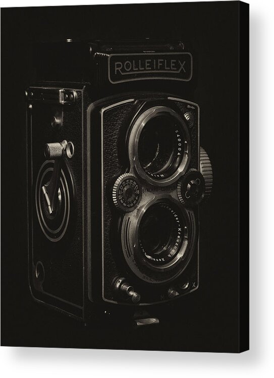 Rolleiflex Acrylic Print featuring the photograph Rolleiflex #2 by Leah Palmer